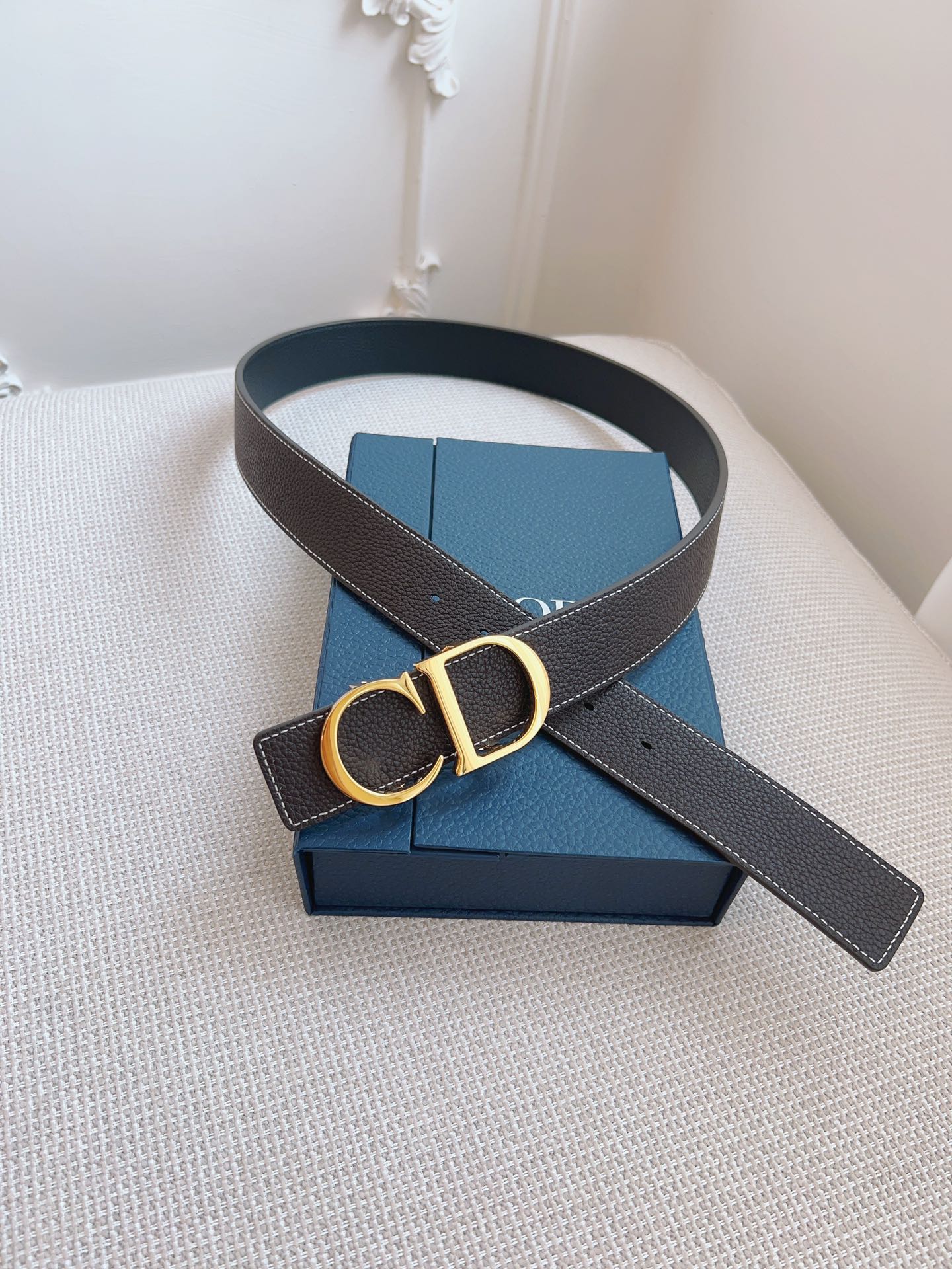 Dior Leather Belts 1:1 Mirror Version
