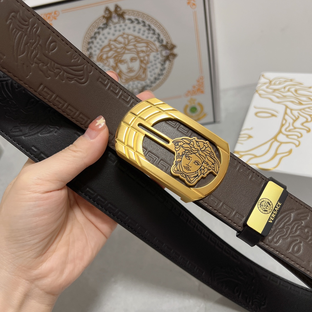 Versace Leather Belts 1:1 Mirror Version