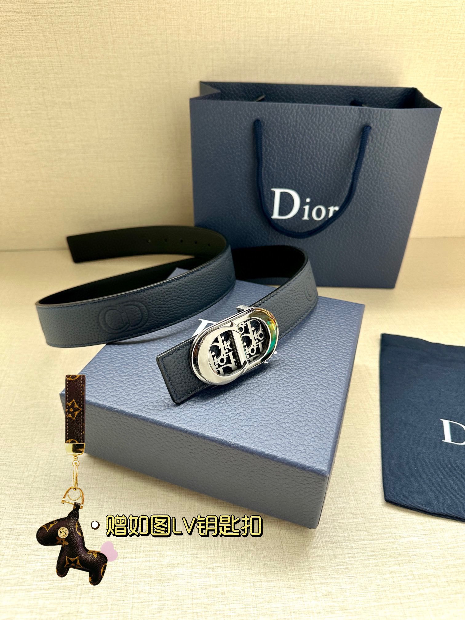 Dior Leather Belts 1:1 Mirror Version