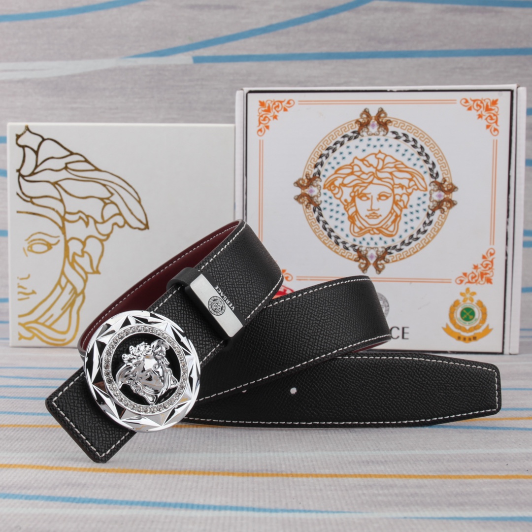 Versace Leather Belts 1:1 Mirror Version