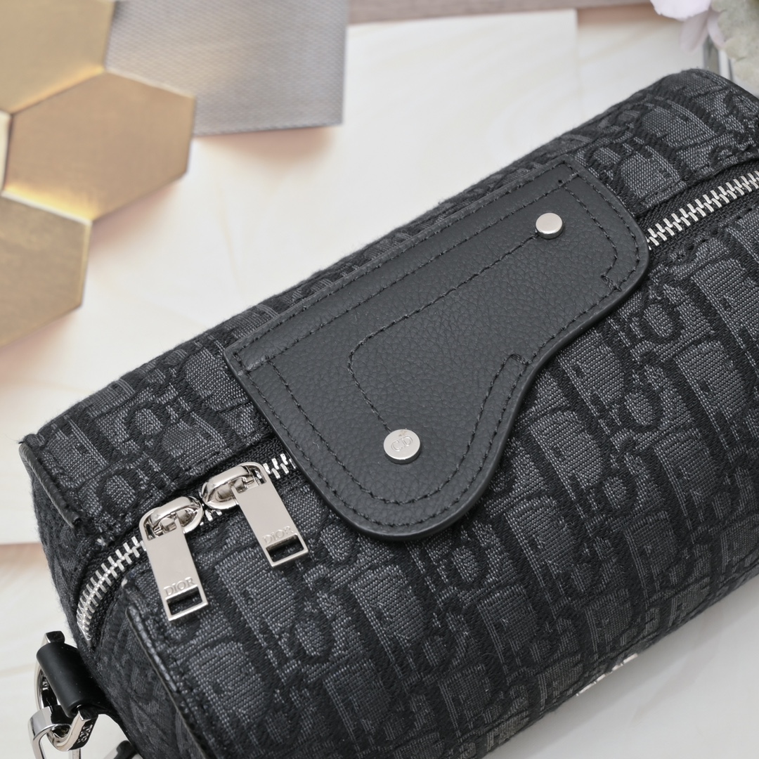 Dior Lingot Messenger Bag CD Diamond Shoulder Bag Handbag