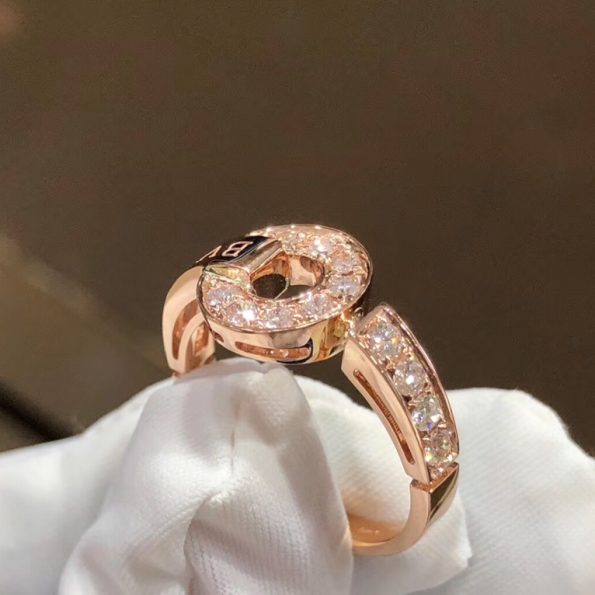 Bvlgari Coin Ring Dupe, Diamonds