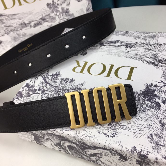 Dior Leather Belts 1:1 Mirror Version