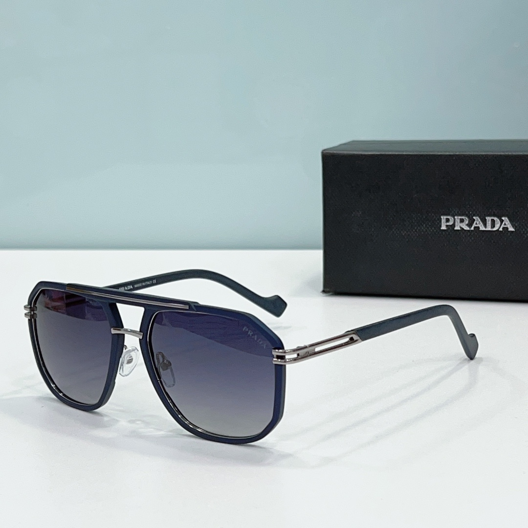 Prada Metal-Mechanical Wind  sunglasses Top quality （Replica）