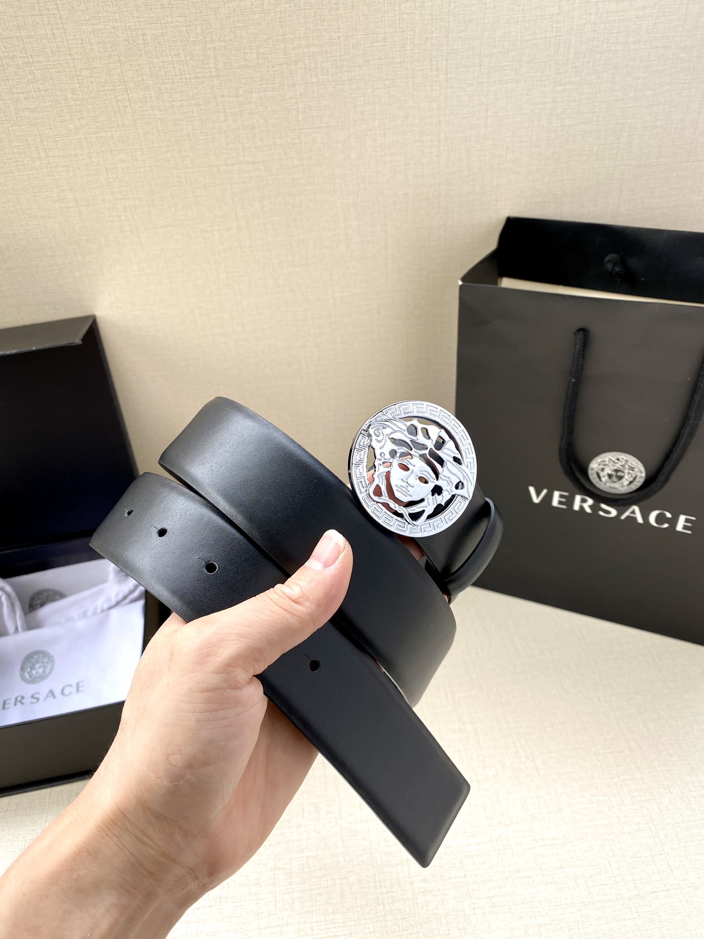 Versace Leather Belts 1:1 Mirror Version