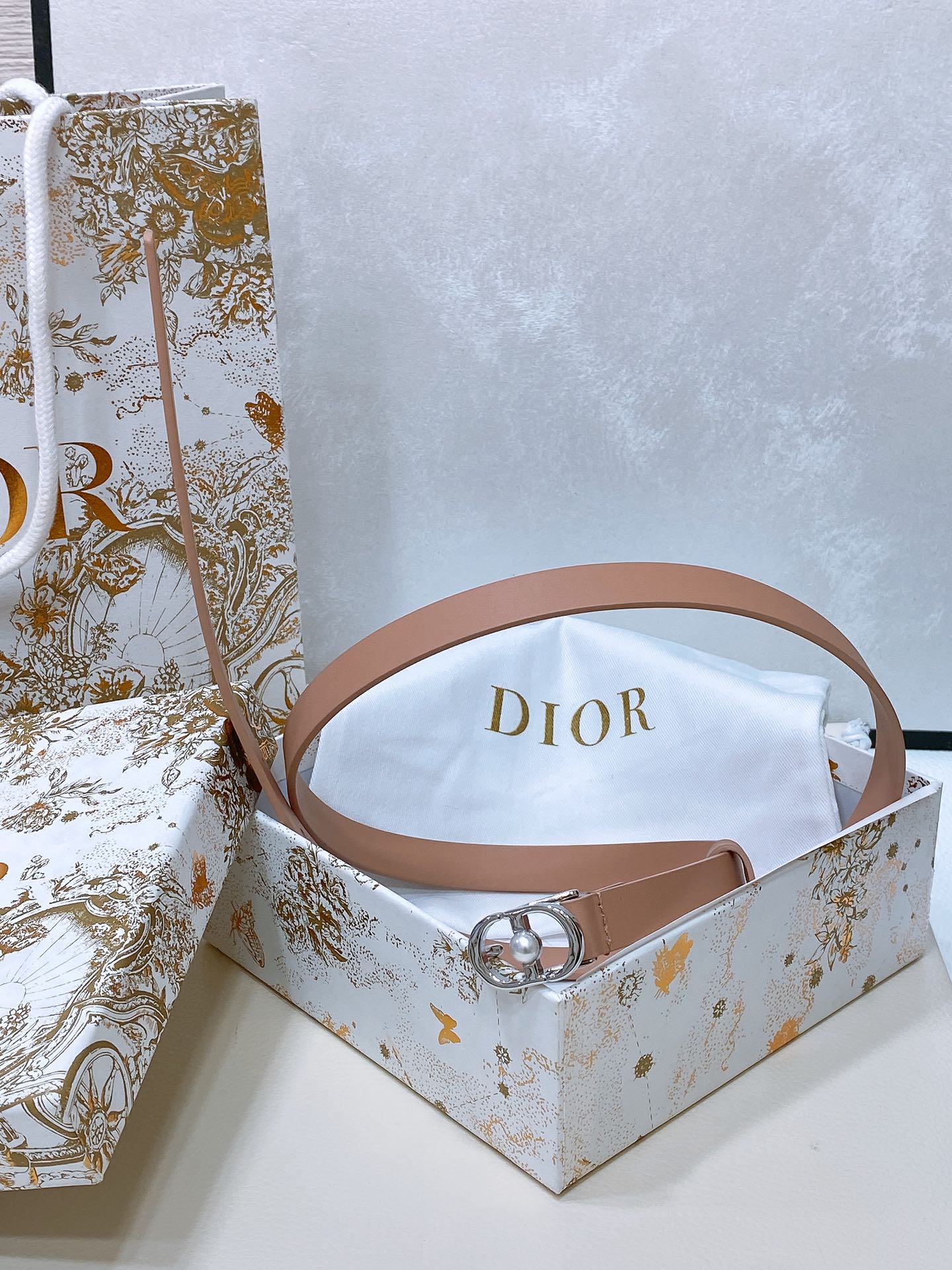 Dior Leather Belts 1:1 Mirror Version