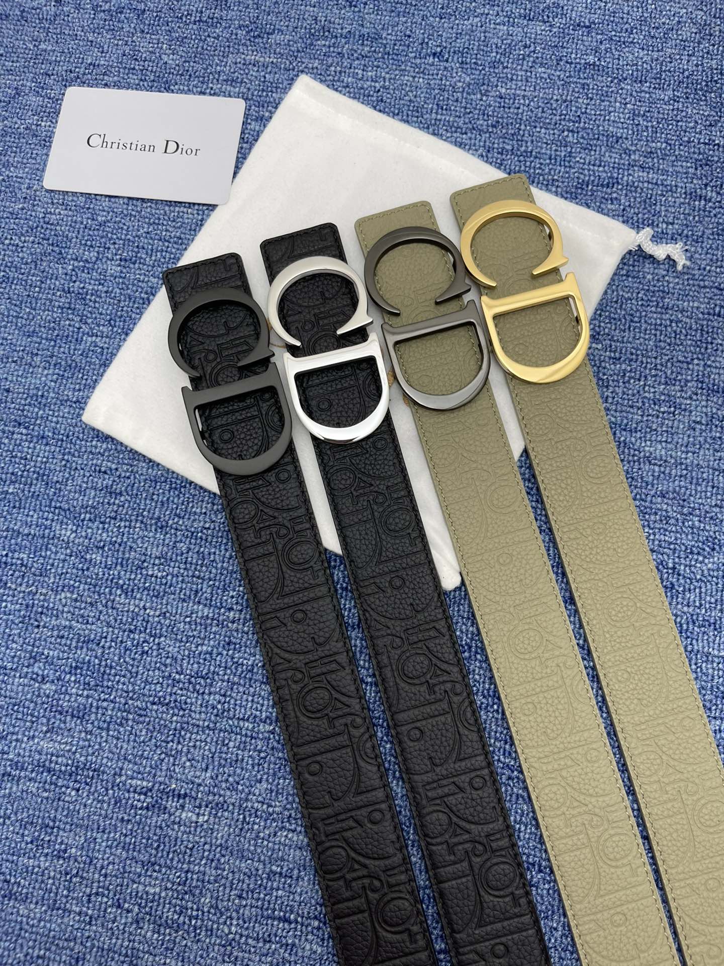 Dior Leather Belts 1:1 Mirror Version
