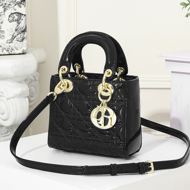 Dior Mini Lady Bag - Lacquered Calfskin (Replica)