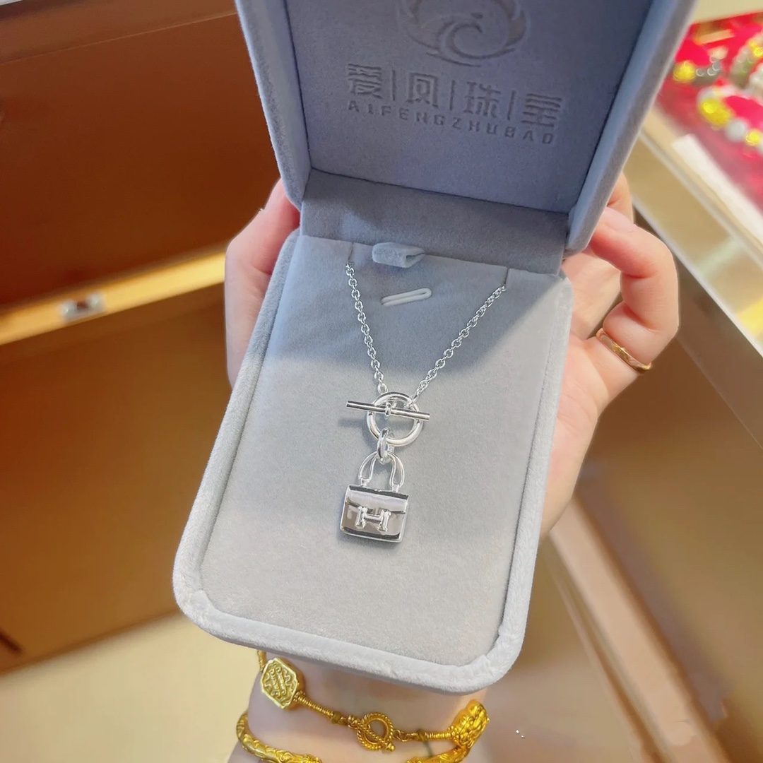 Hermes Bags & Keychain Necklaces