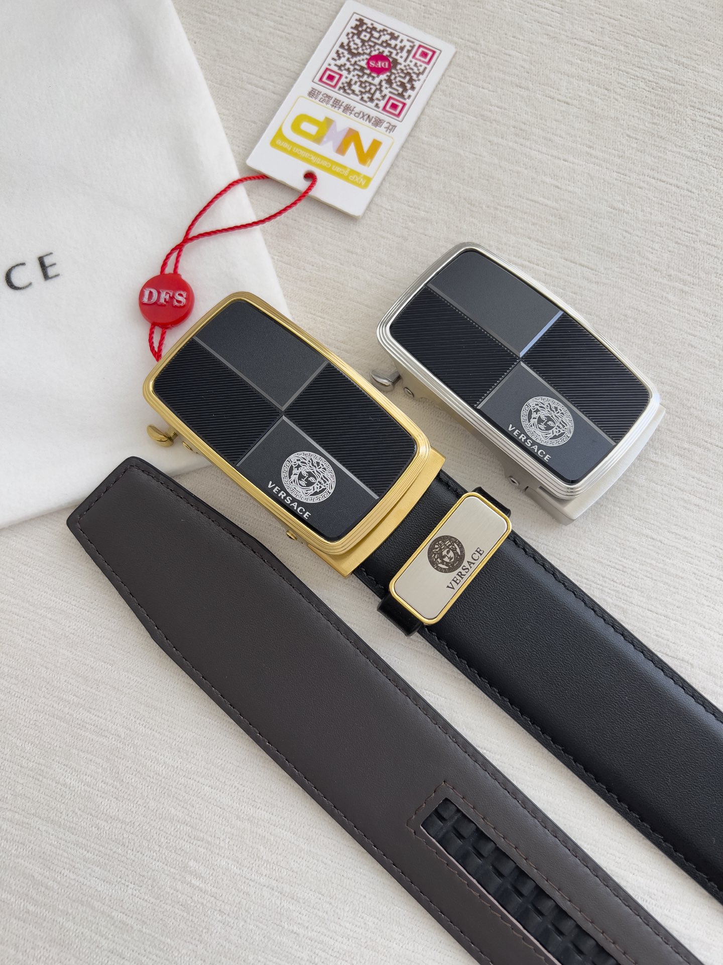 Versace Leather Belts 1:1 Mirror Version