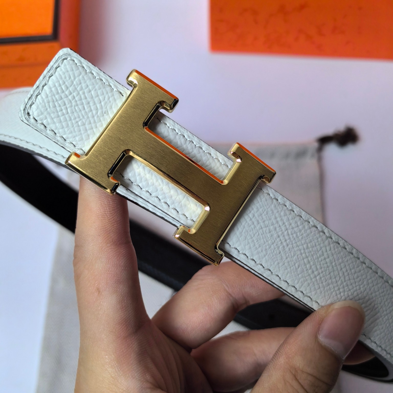 Hermes Leather Belts 1:1 Mirror Version