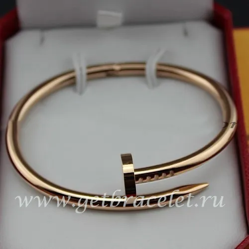 Fake Cartier Juste Un Clou Bracelet Pink Gold B6037715