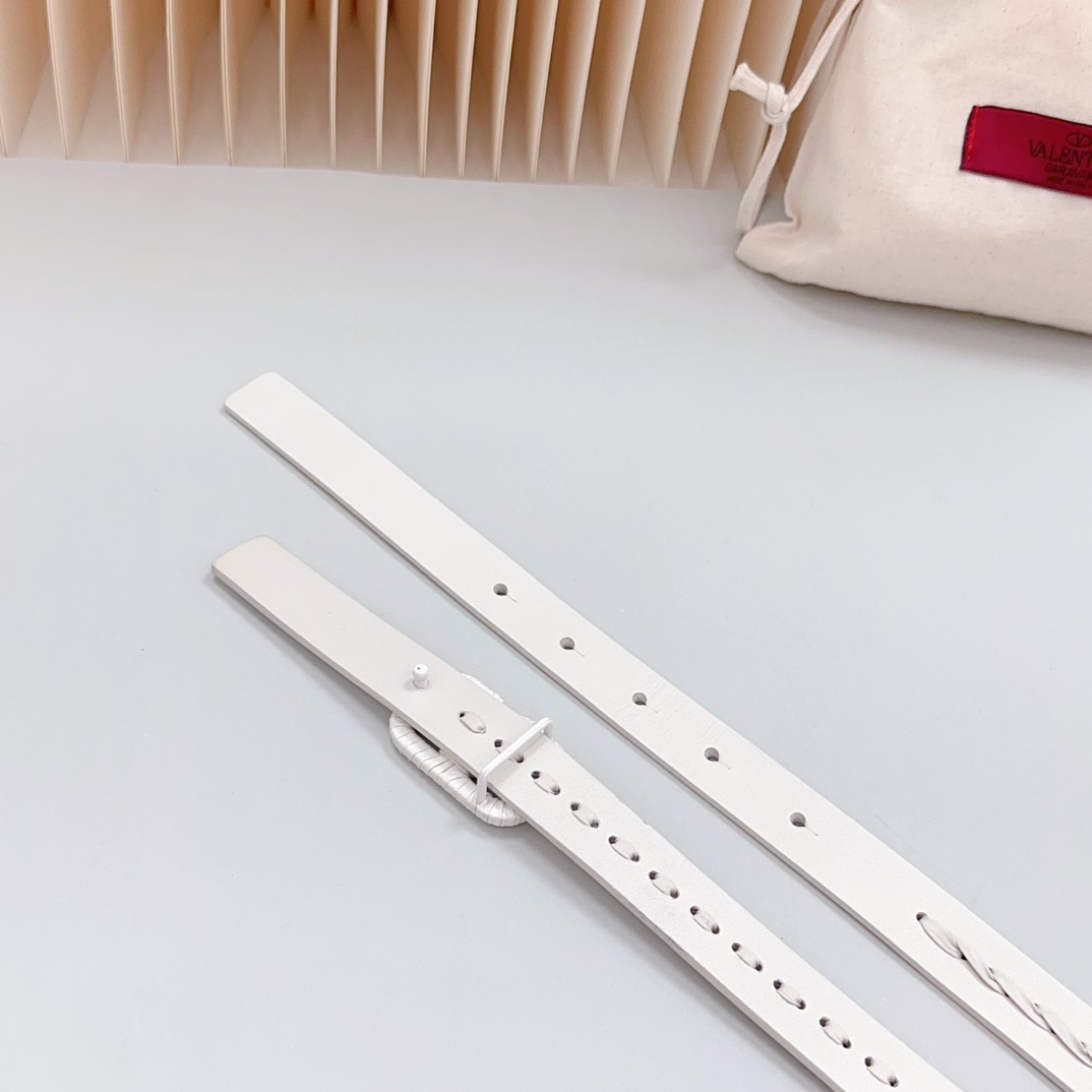 Valentino Leather Belts 1:1 Mirror Version