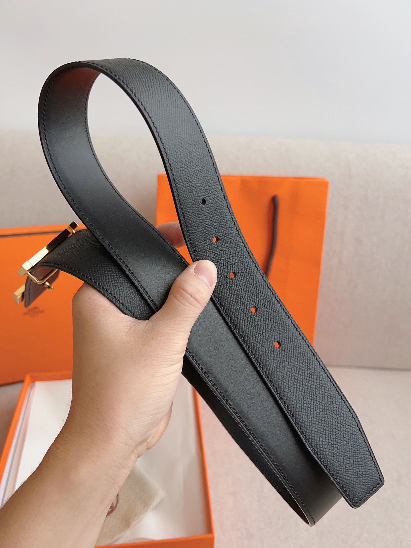 Hermes Leather Belts 1:1 Mirror Version