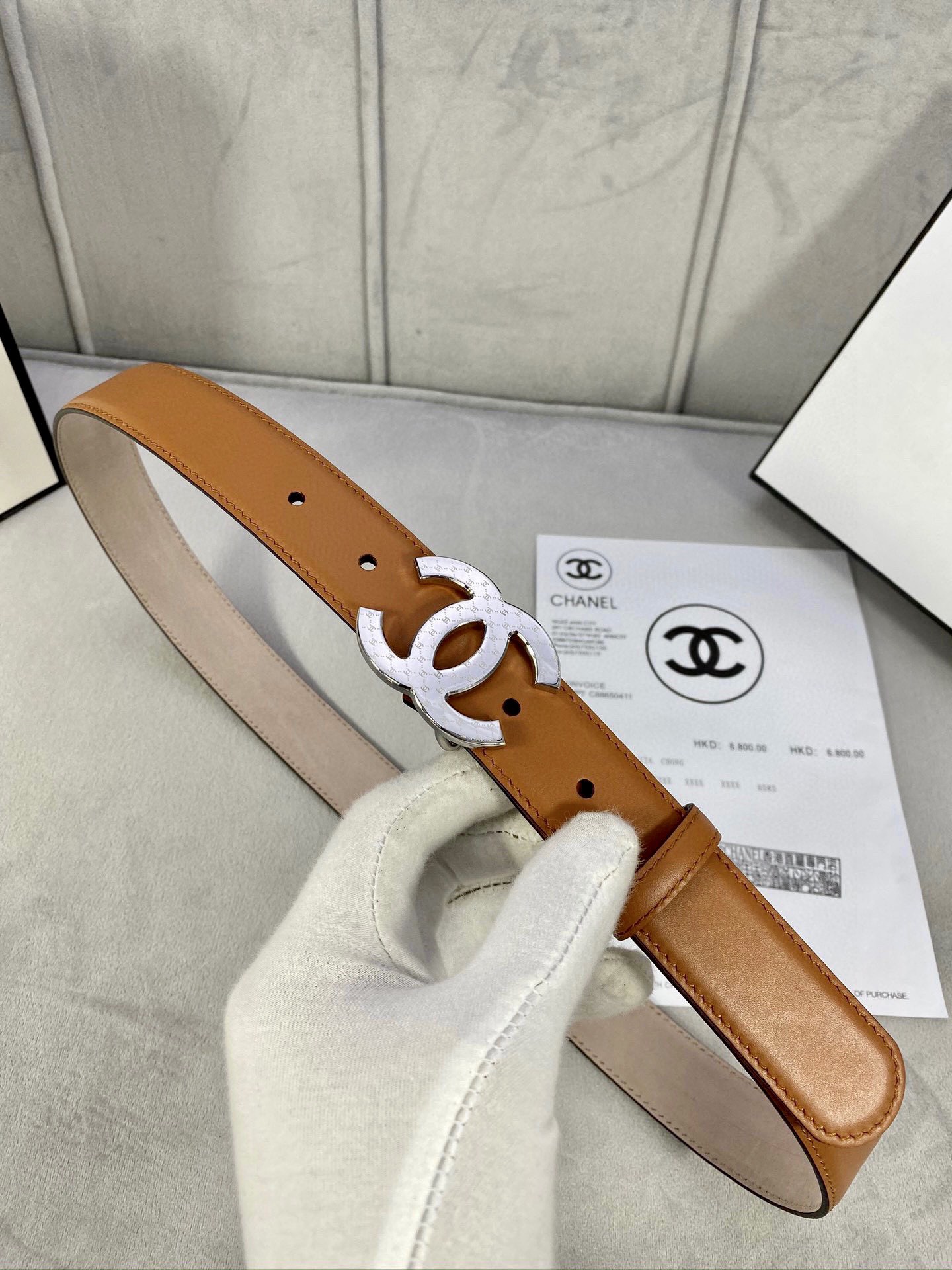 Chanel Leather Belts 1:1 Mirror Version