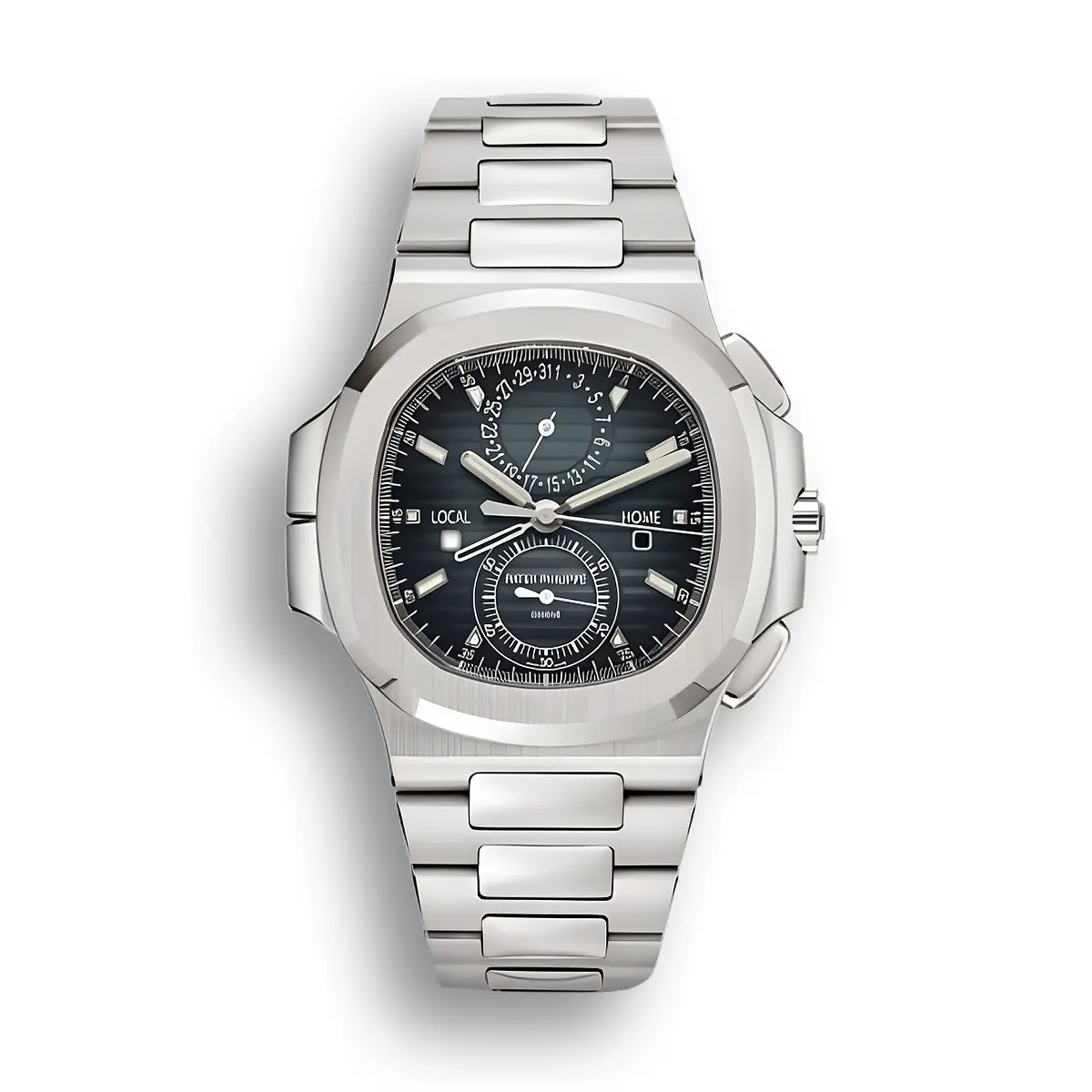 Nautilus 5990/1A-011 Flyback chronograph, Travel Time 40.5 mm,Steel