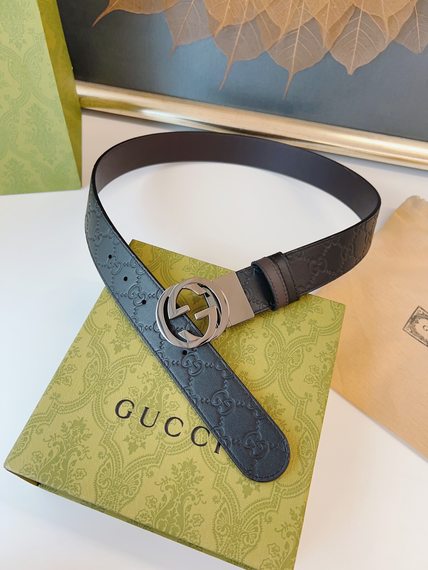 Gucci Leather Belts 1:1 Mirror Version