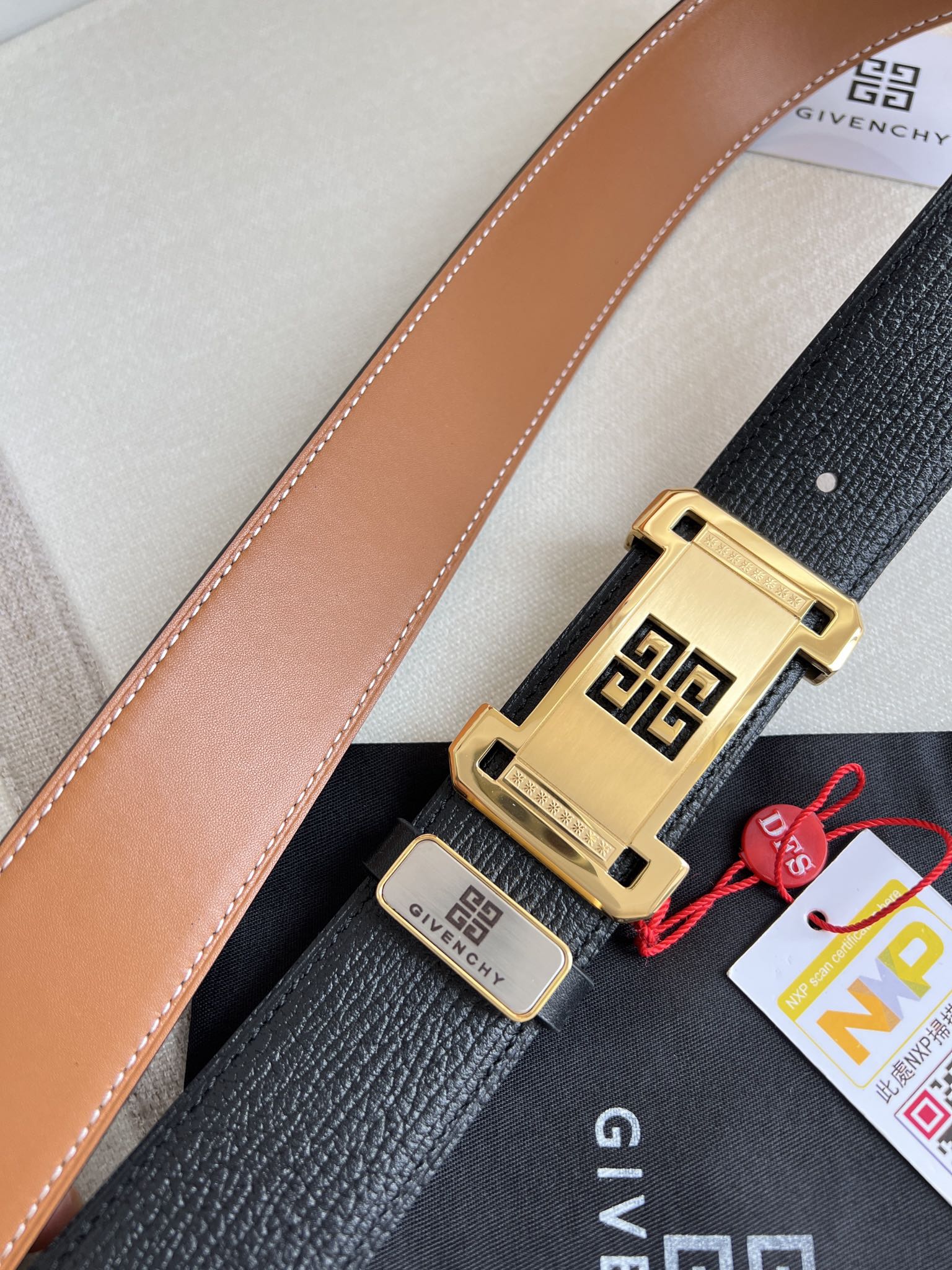 Givenchy Leather Belts 1:1 Mirror Version