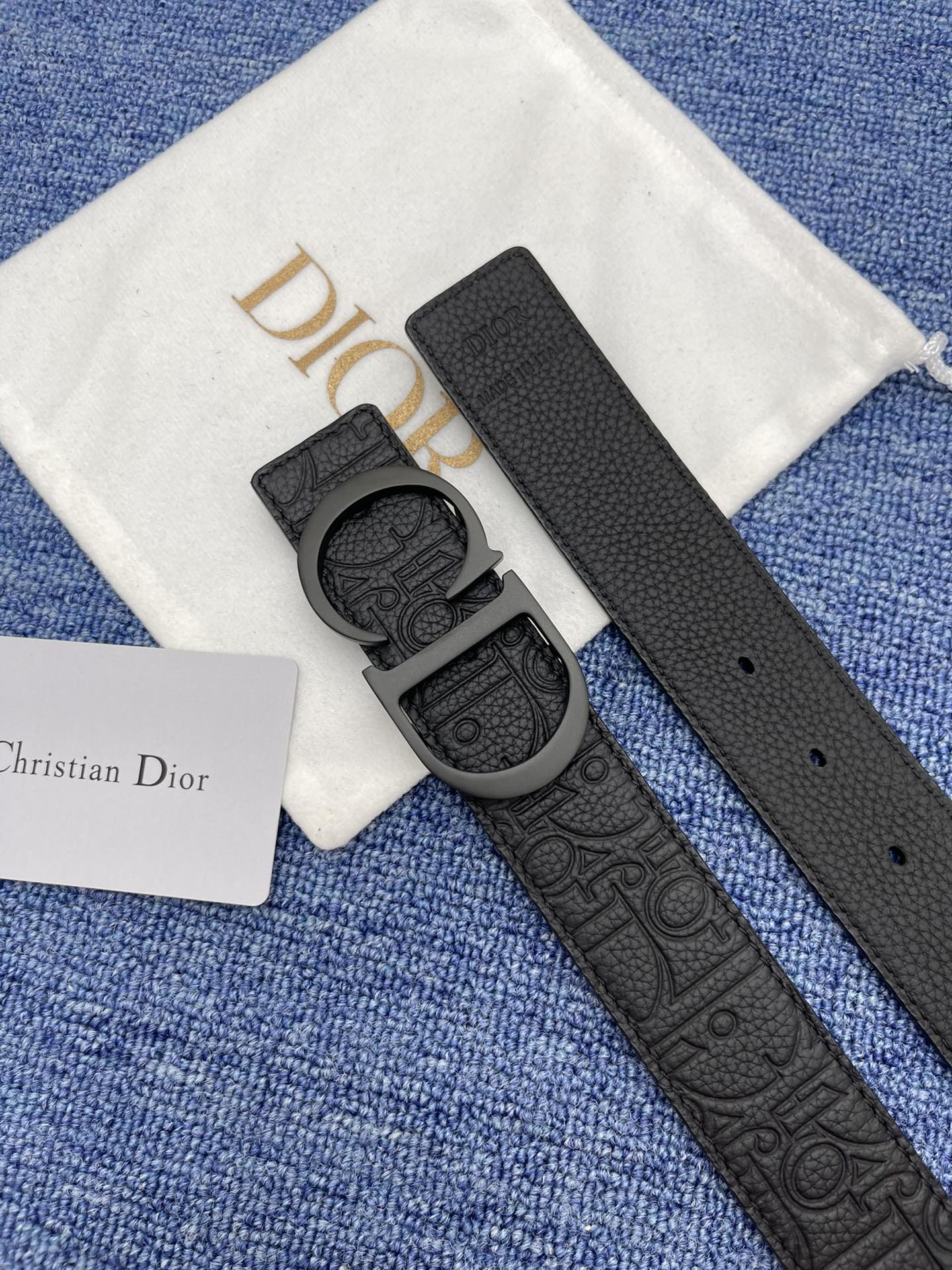 Dior Leather Belts 1:1 Mirror Version
