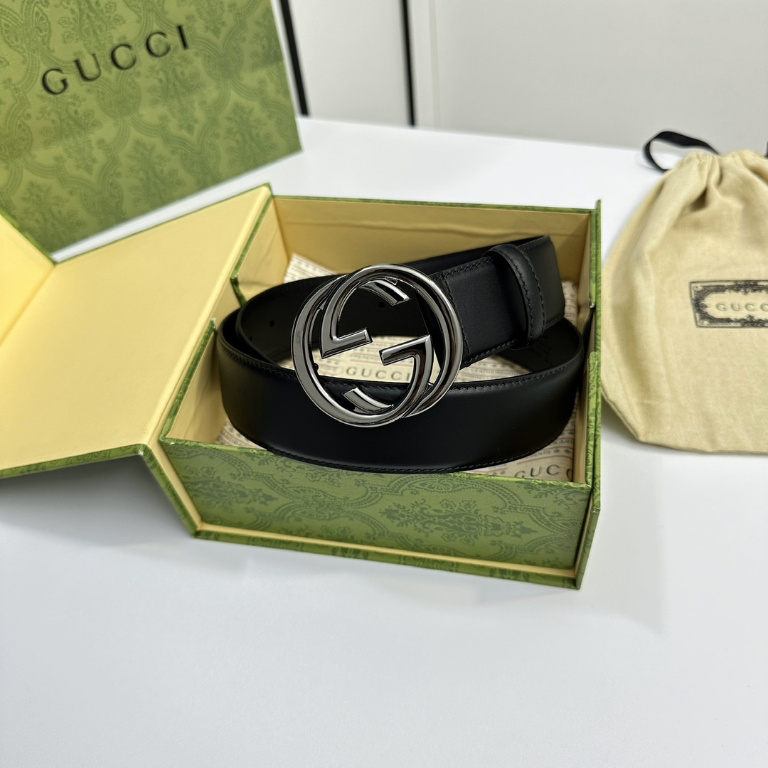 Gucci Leather Belts 1:1 Mirror Version