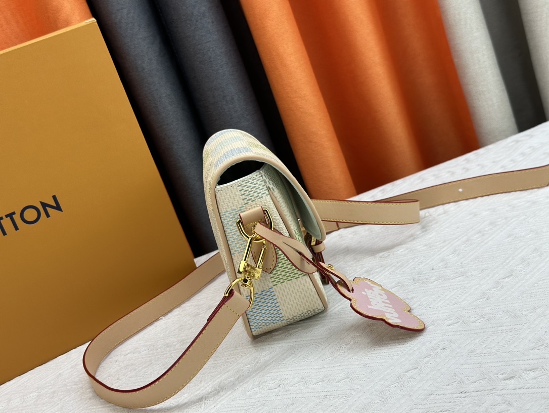 Louis Vuitton Montsouris Small Messenger Bag M40665 Shoulder Bag Handbag