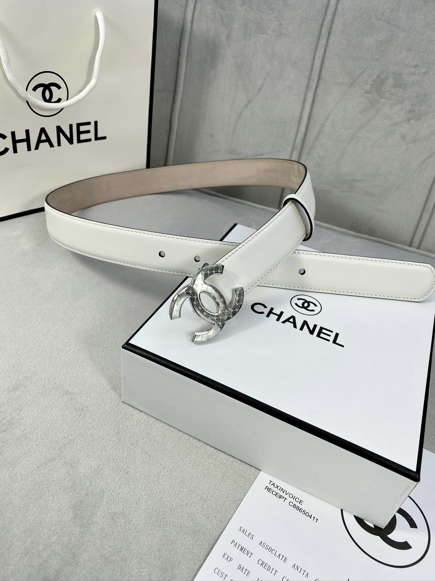 Chanel Leather Belts 1:1 Mirror Version