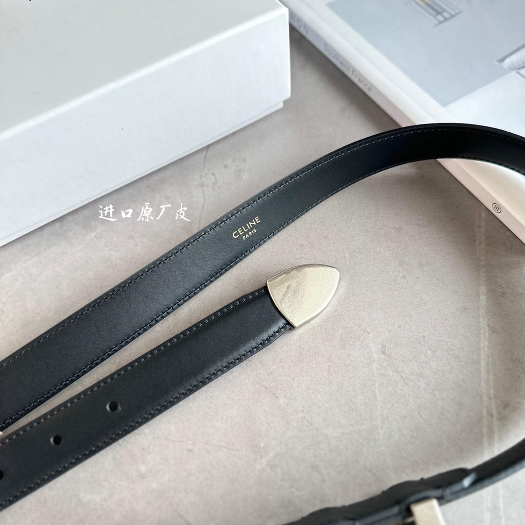 Celine Leather Belts 1:1 Mirror Version