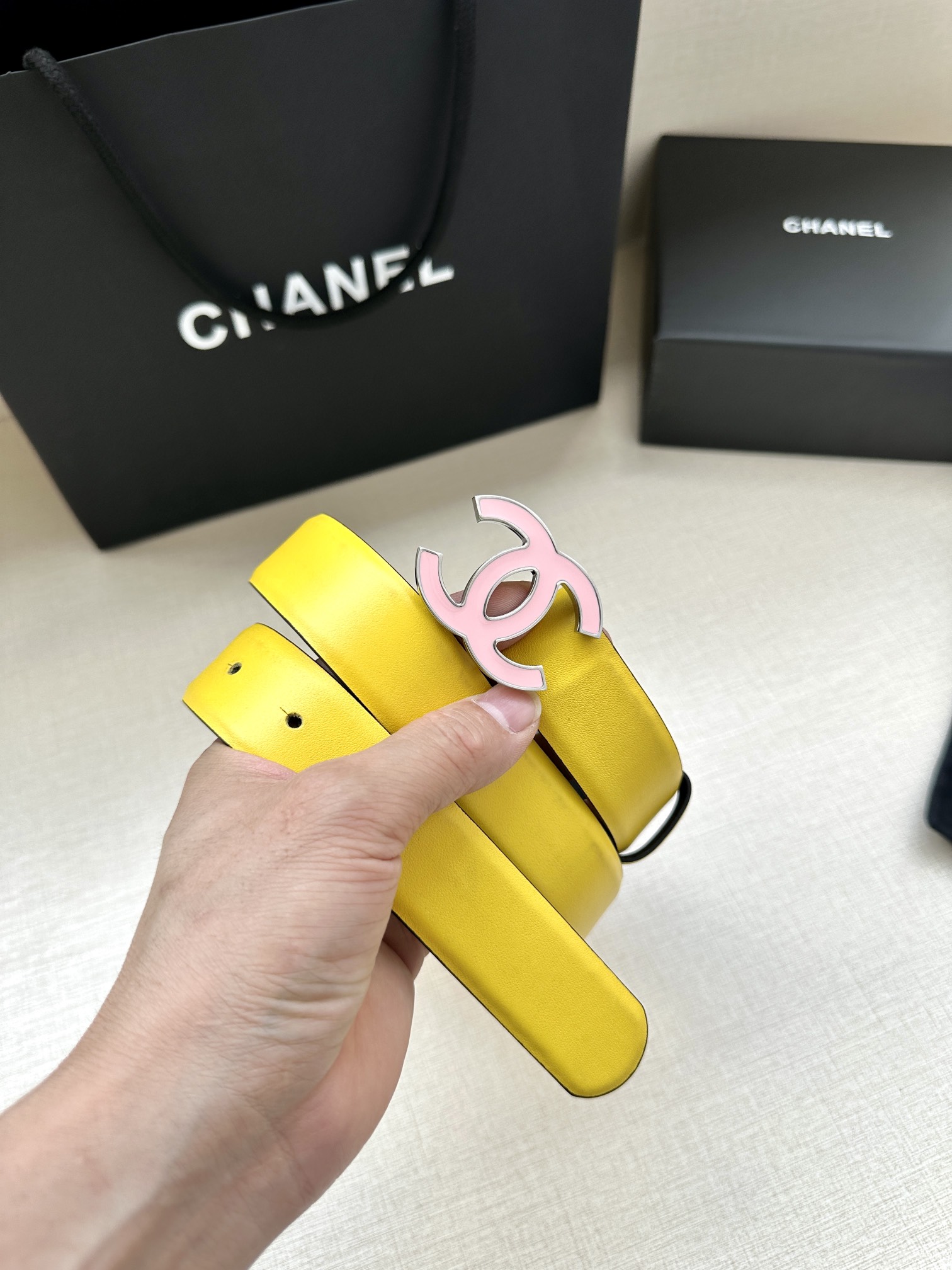 Chanel Leather Belts 1:1 Mirror Version