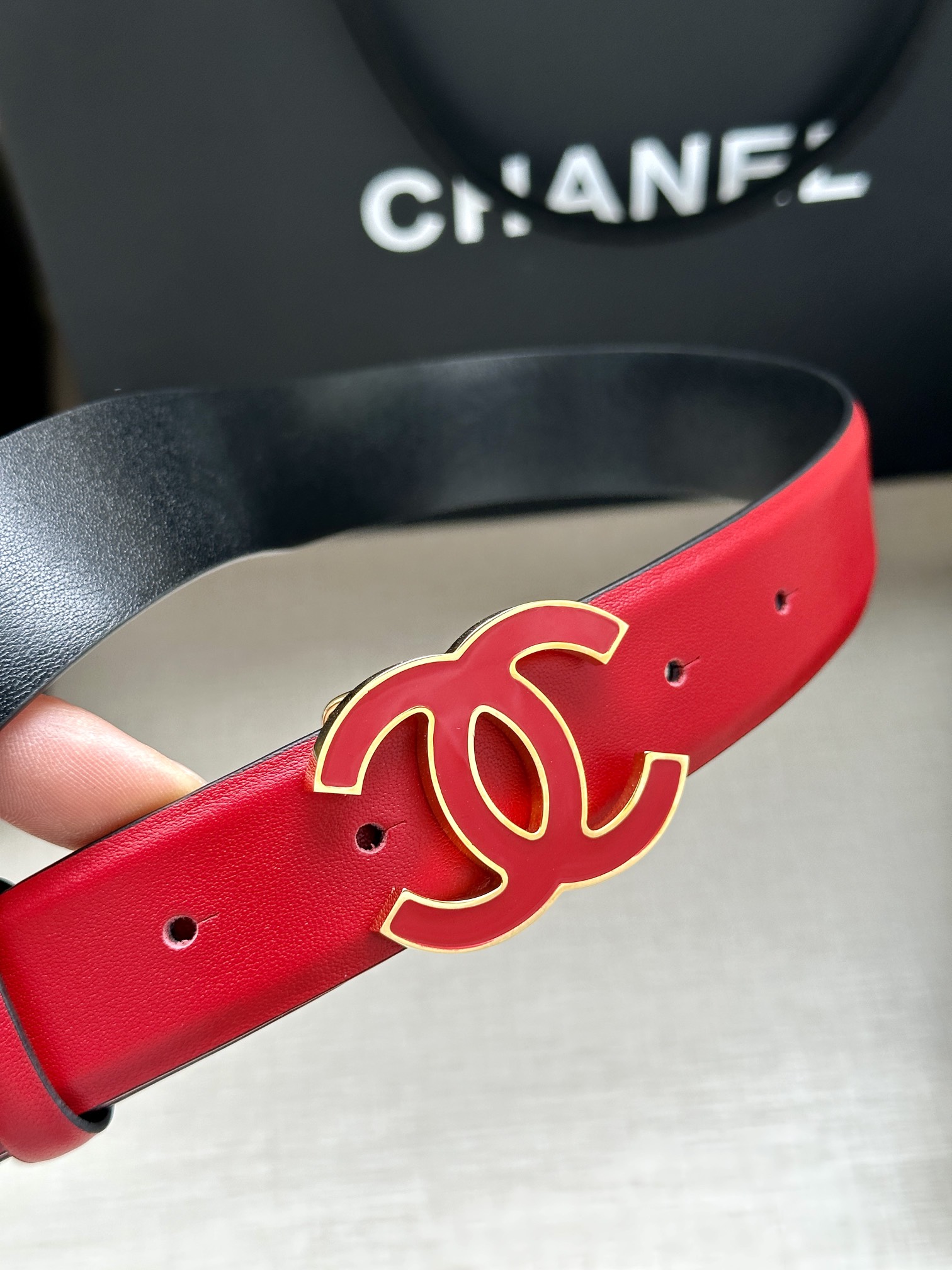 Chanel Leather Belts 1:1 Mirror Version