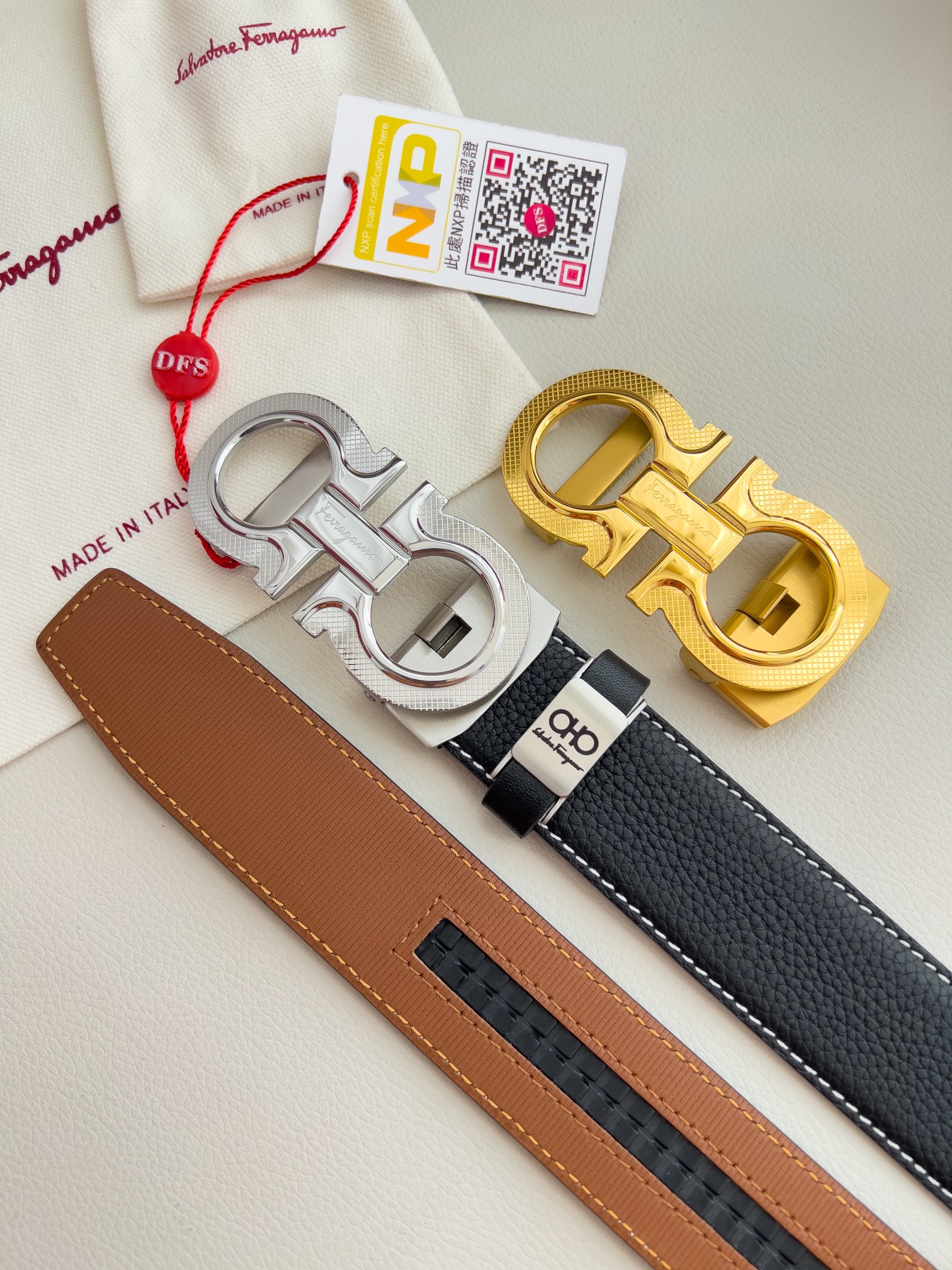 Ferrgamo Leather Belts 1:1 Mirror Version