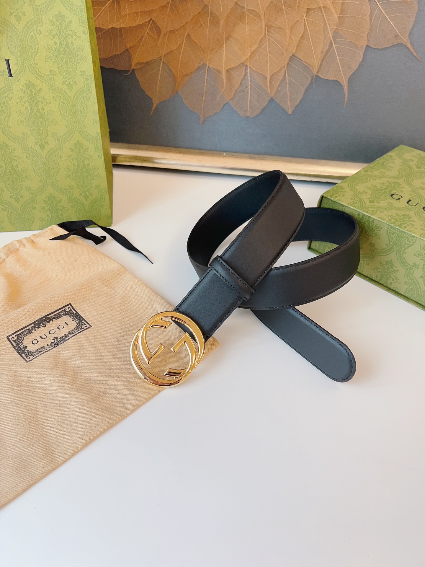 Gucci Leather Belts 1:1 Mirror Version