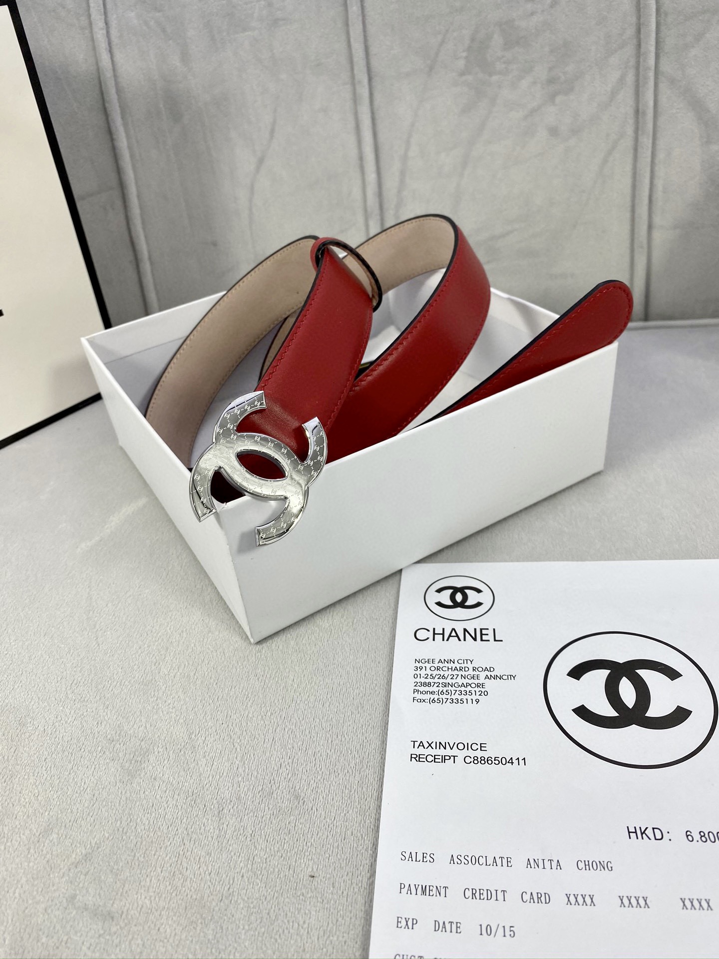 Chanel Leather Belts 1:1 Mirror Version