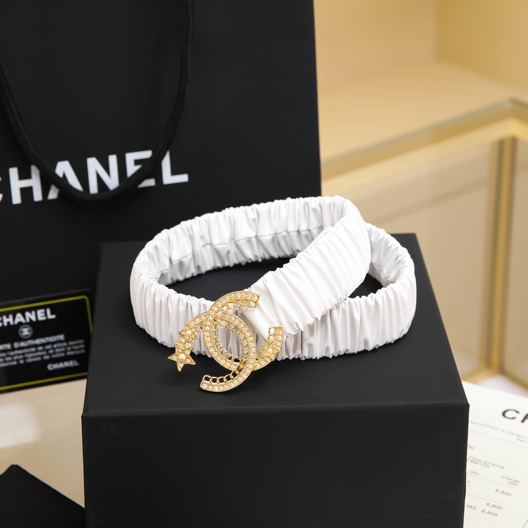 Chanel Leather Belts 1:1 Mirror Version