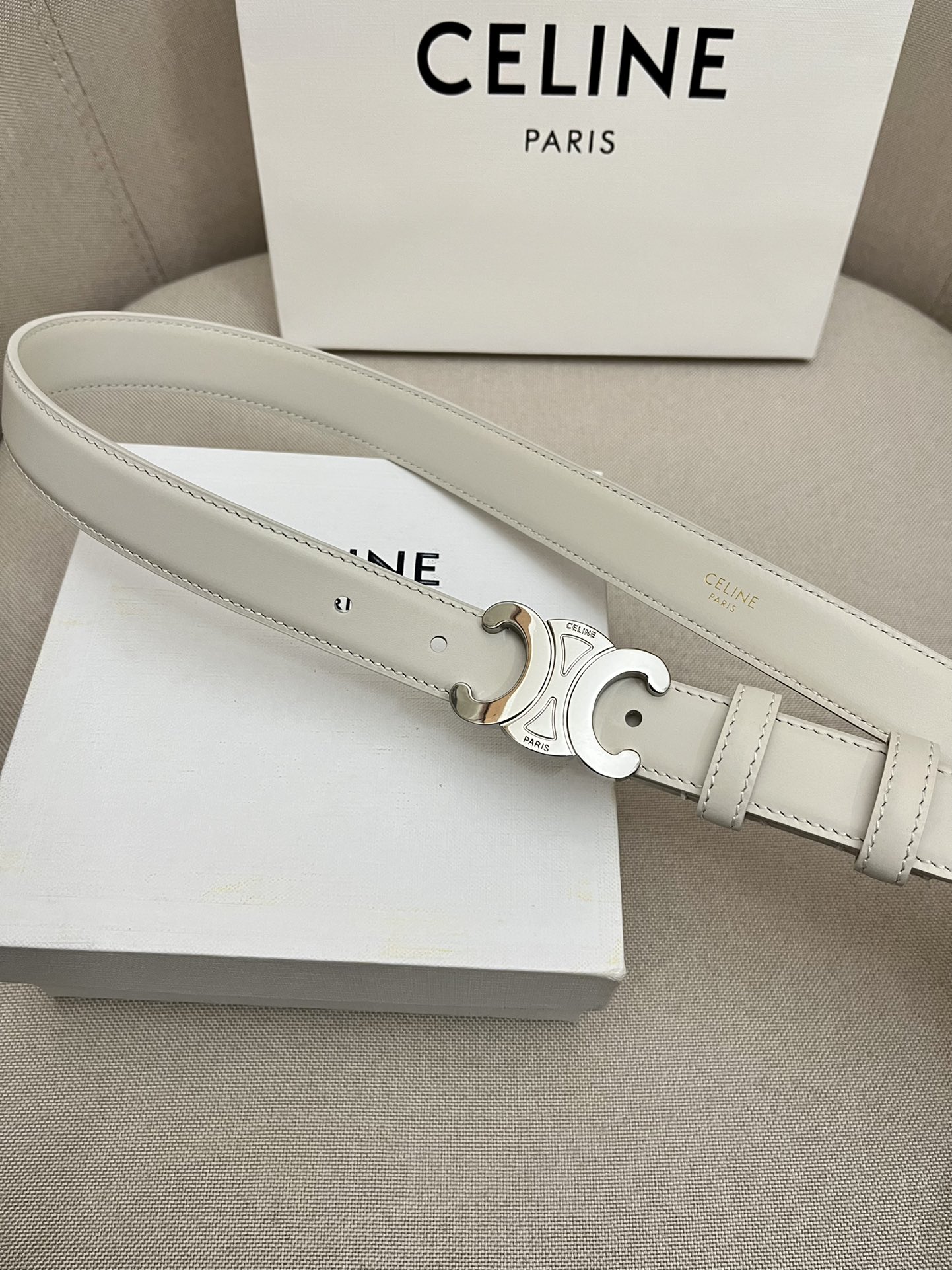 Celine Leather Belts 1:1 Mirror Version