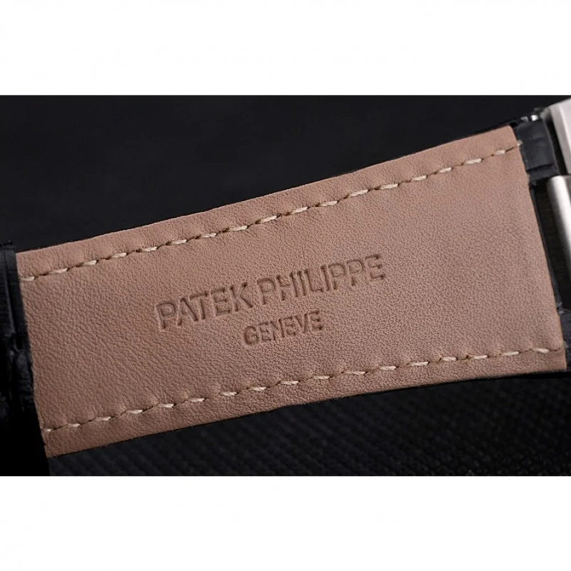 Nautilus 5980/1A-001 Dial Black 40 mm, Rose Gold Plated