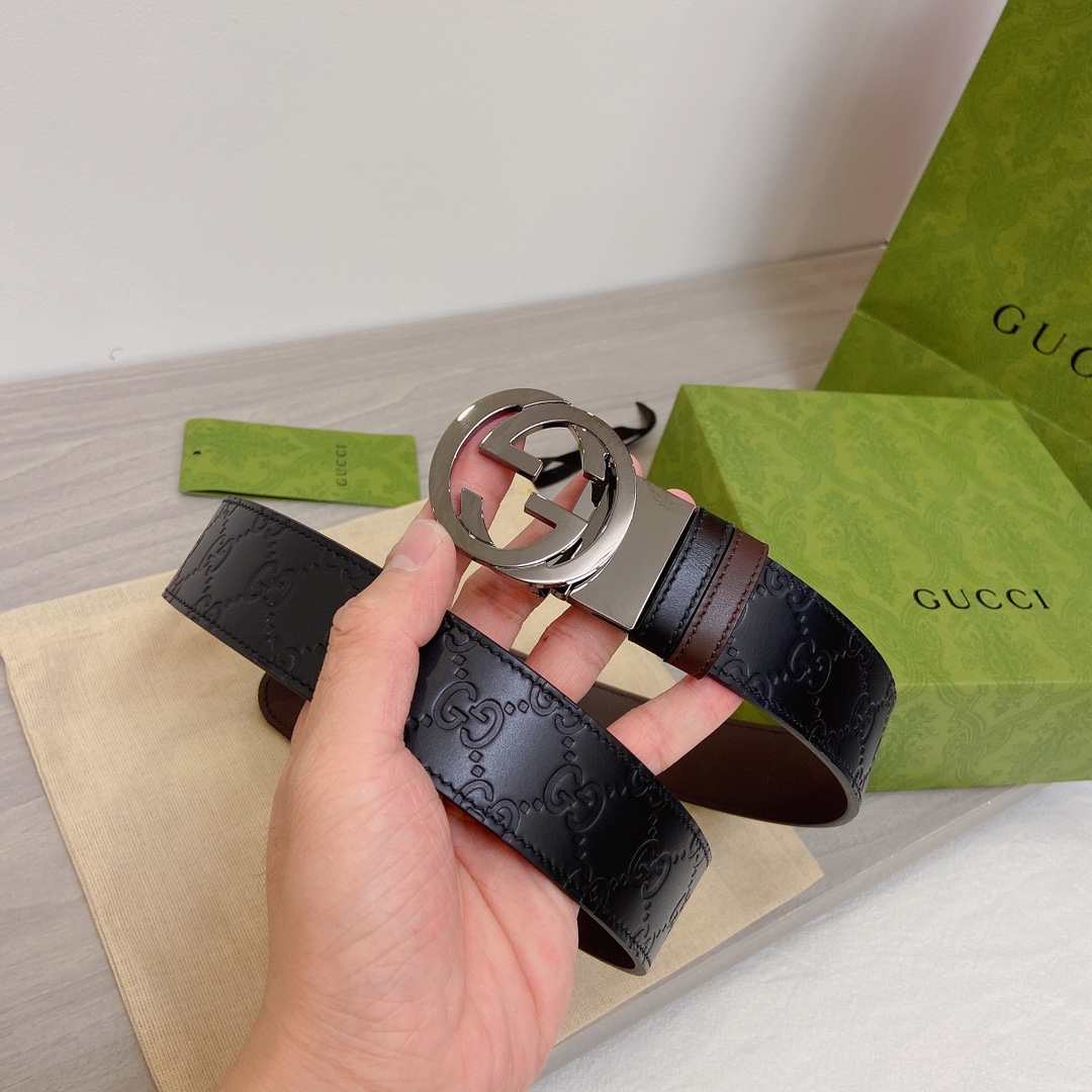 Gucci Leather Belts 1:1 Mirror Version