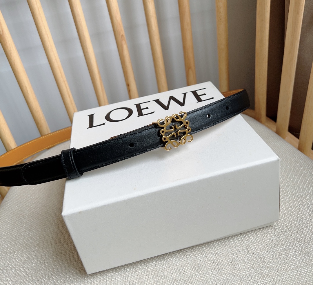 Loewe Leather Belts 1:1 Mirror Version