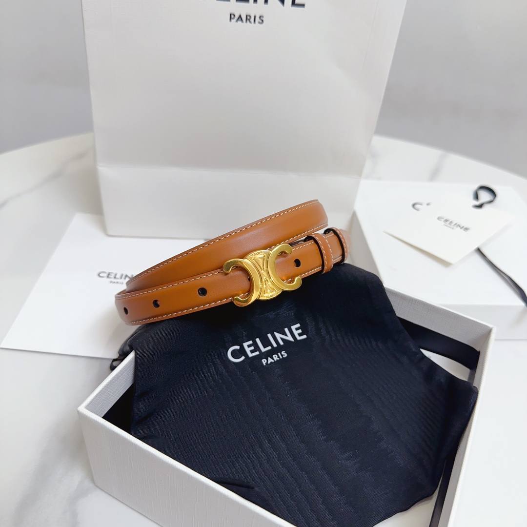 Celine Leather Belts 1:1 Mirror Version