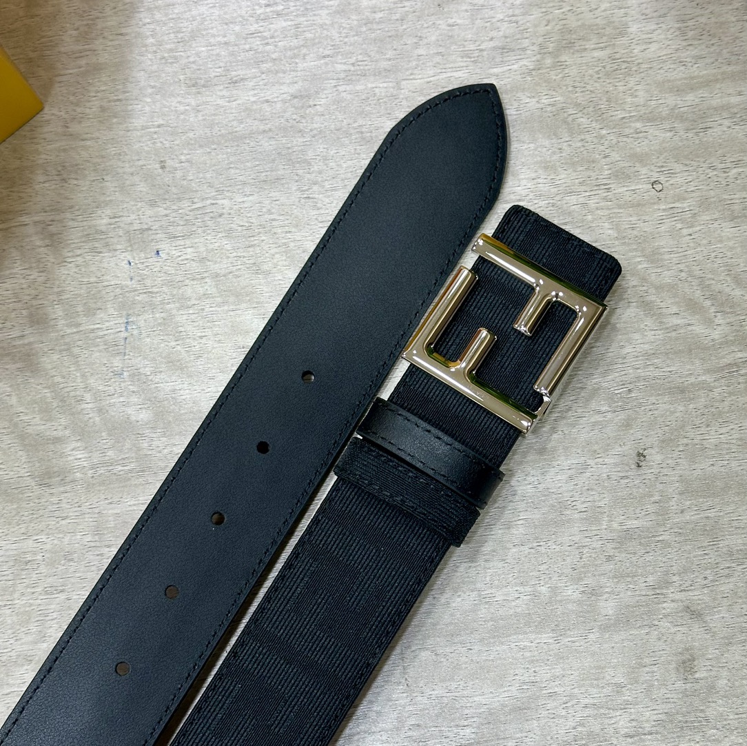 Fendi Leather Belts 1:1 Mirror Version