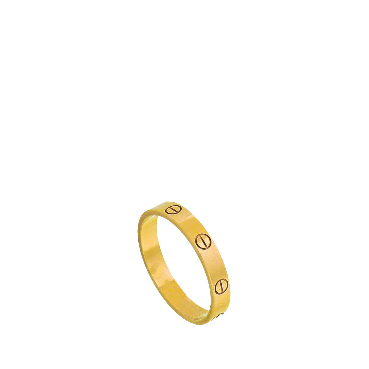 Cartier 18K Pink Gold Love Wedding Band Ring 62