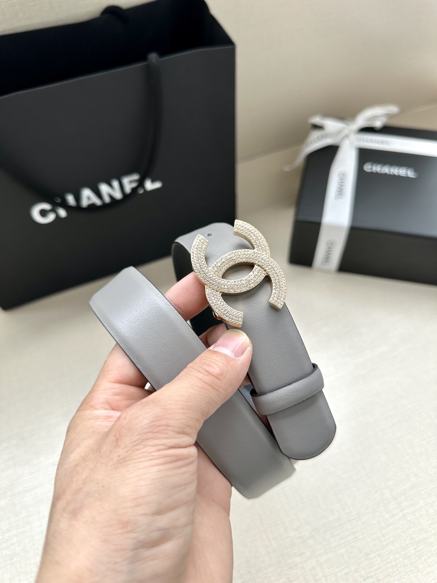 Chanel Leather Belts 1:1 Mirror Version