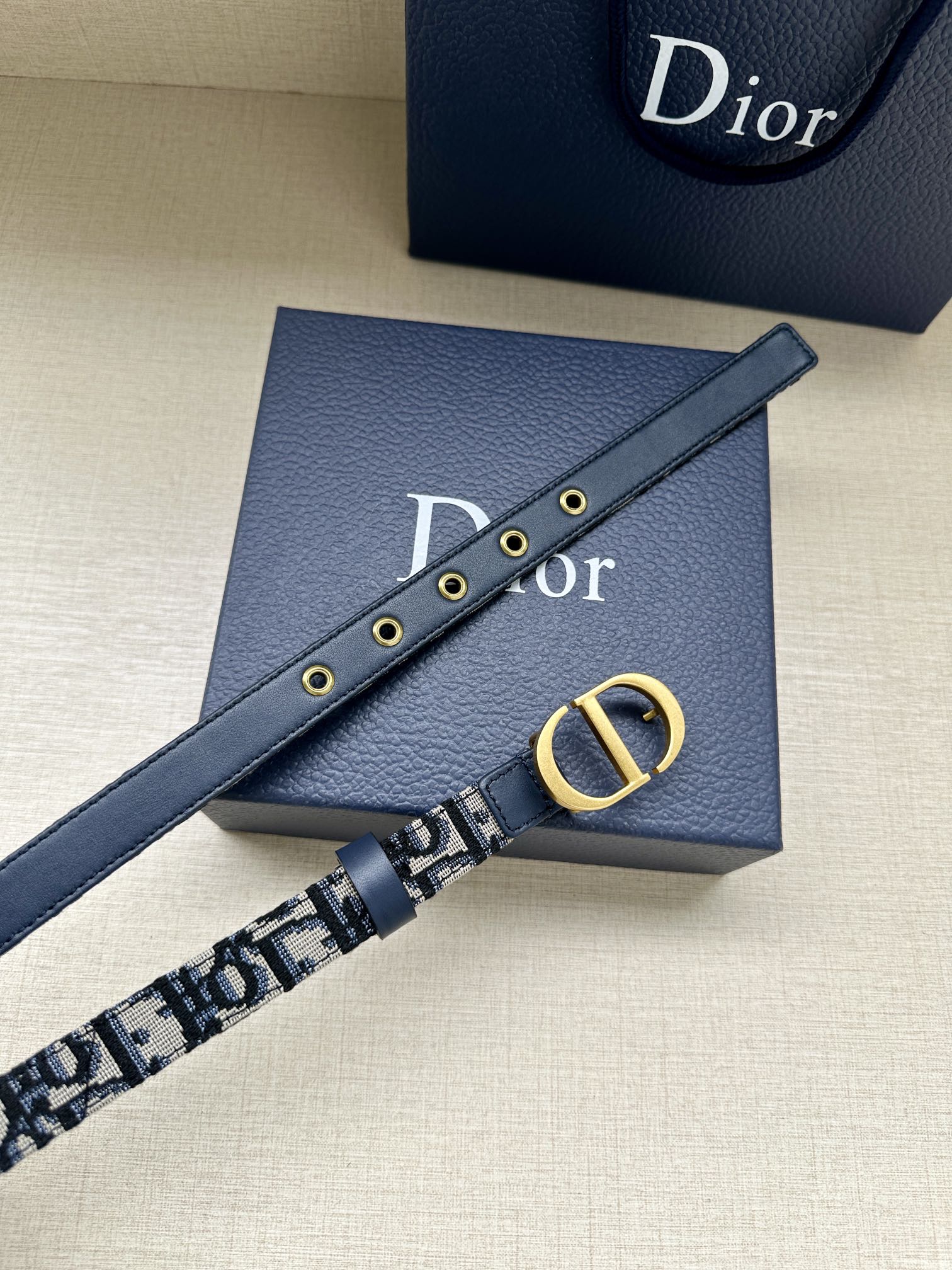 Dior Leather Belts 1:1 Mirror Version