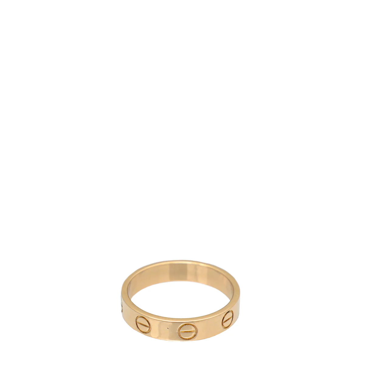 Cartier 18K Rose Gold Love Ring 49