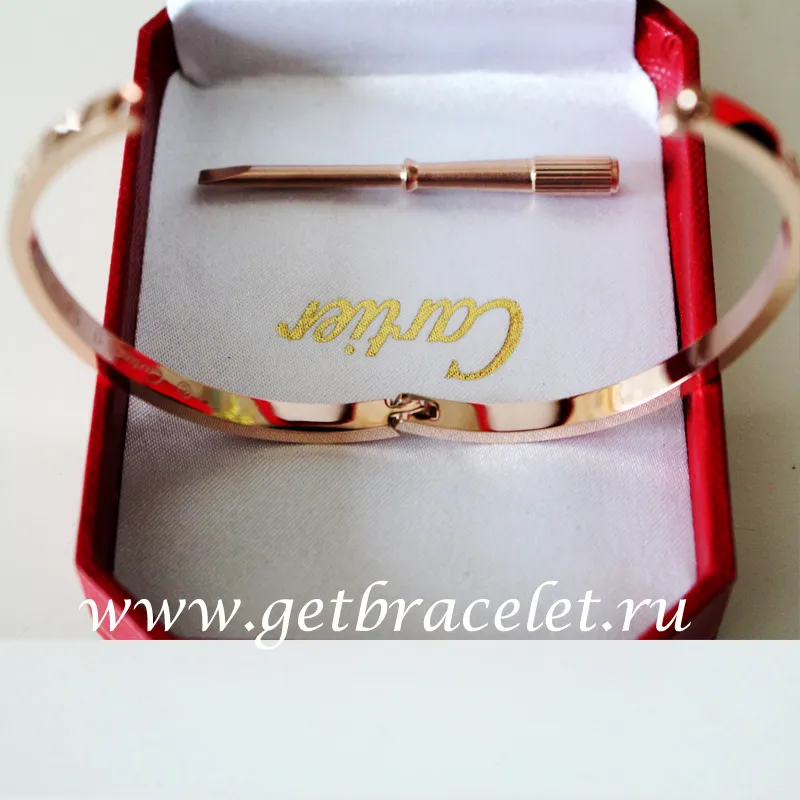 New Cartier Love Bracelet SM Pink Gold B6047317