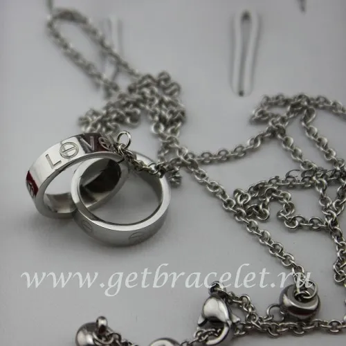 Replica Cartier Love Necklace White Gold B7212500