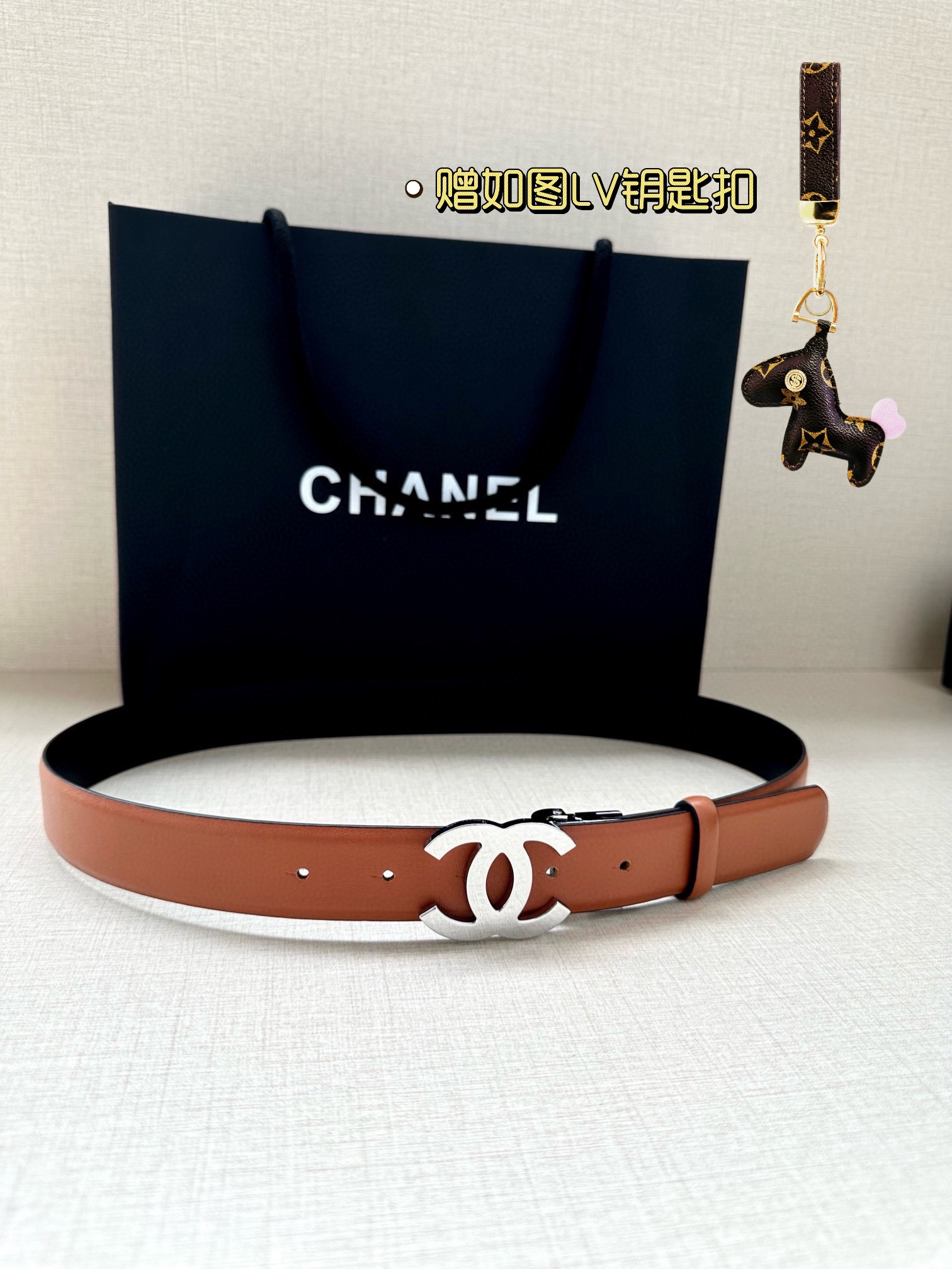 Chanel Leather Belts 1:1 Mirror Version