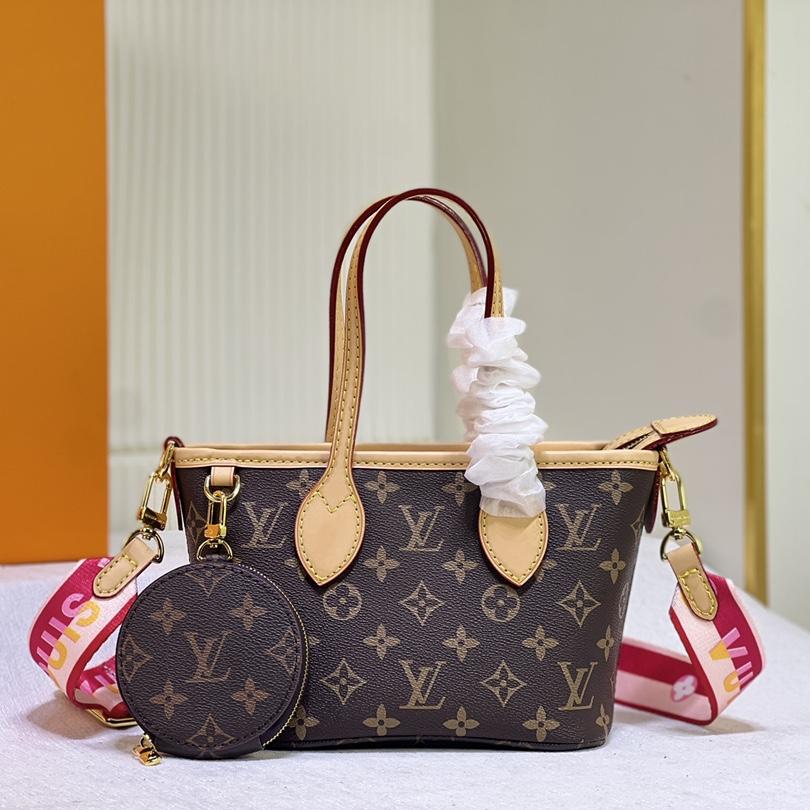 Louis Vuitton LV Neverfull BB Tote Shoulder Bag M46705(Replica)
