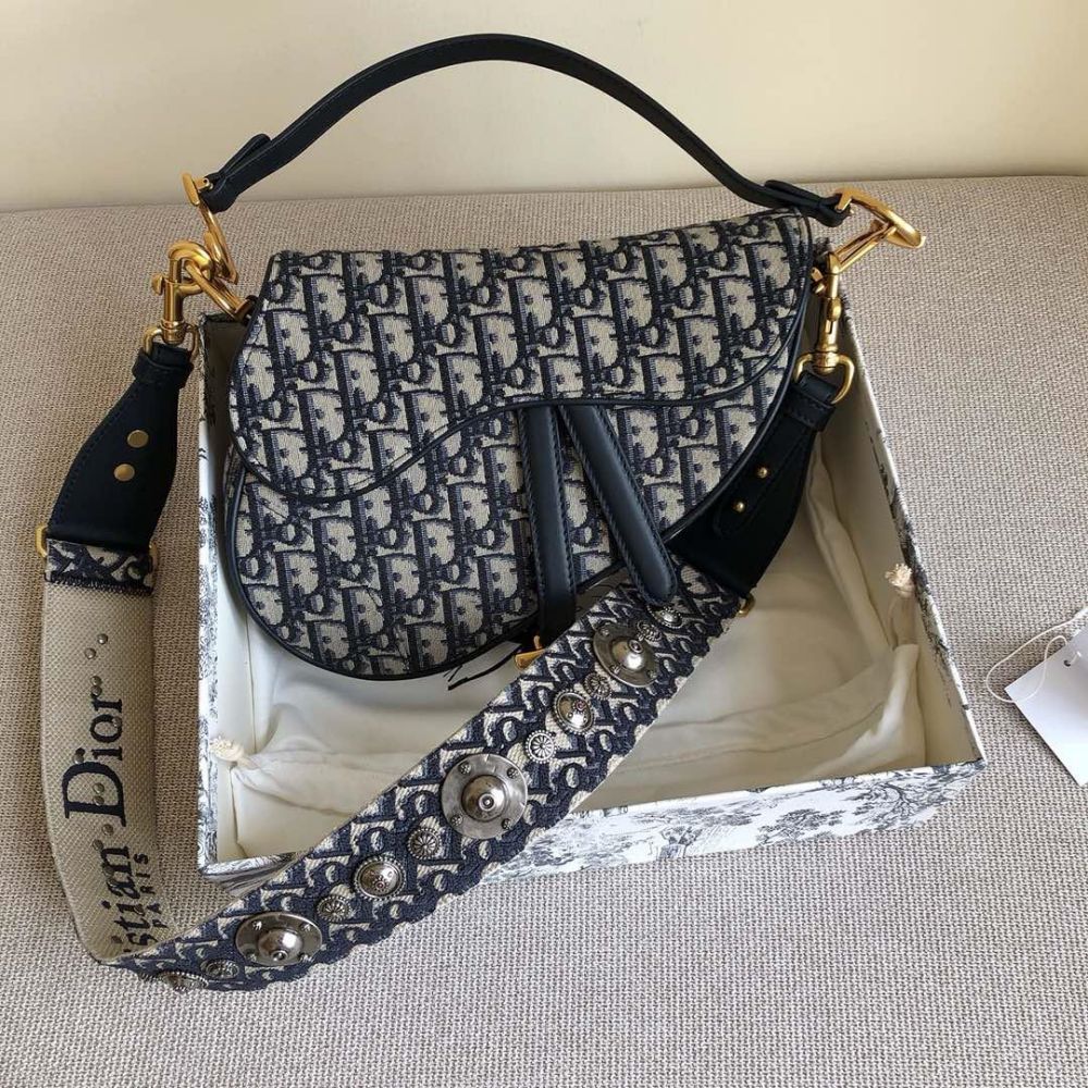 Dior Saddle Bag With Strap(Replica)