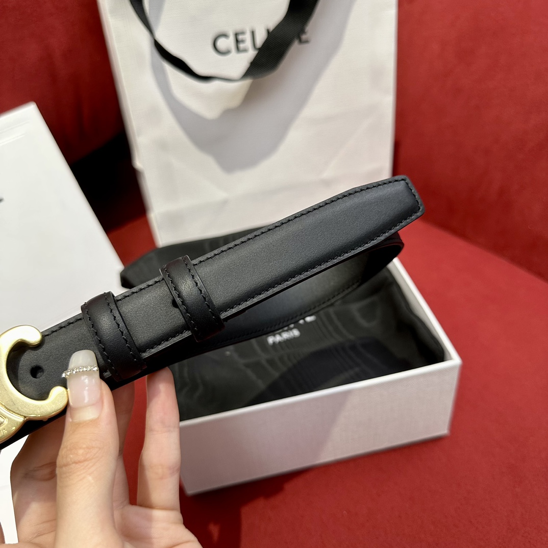 Celine Leather Belts 1:1 Mirror Version
