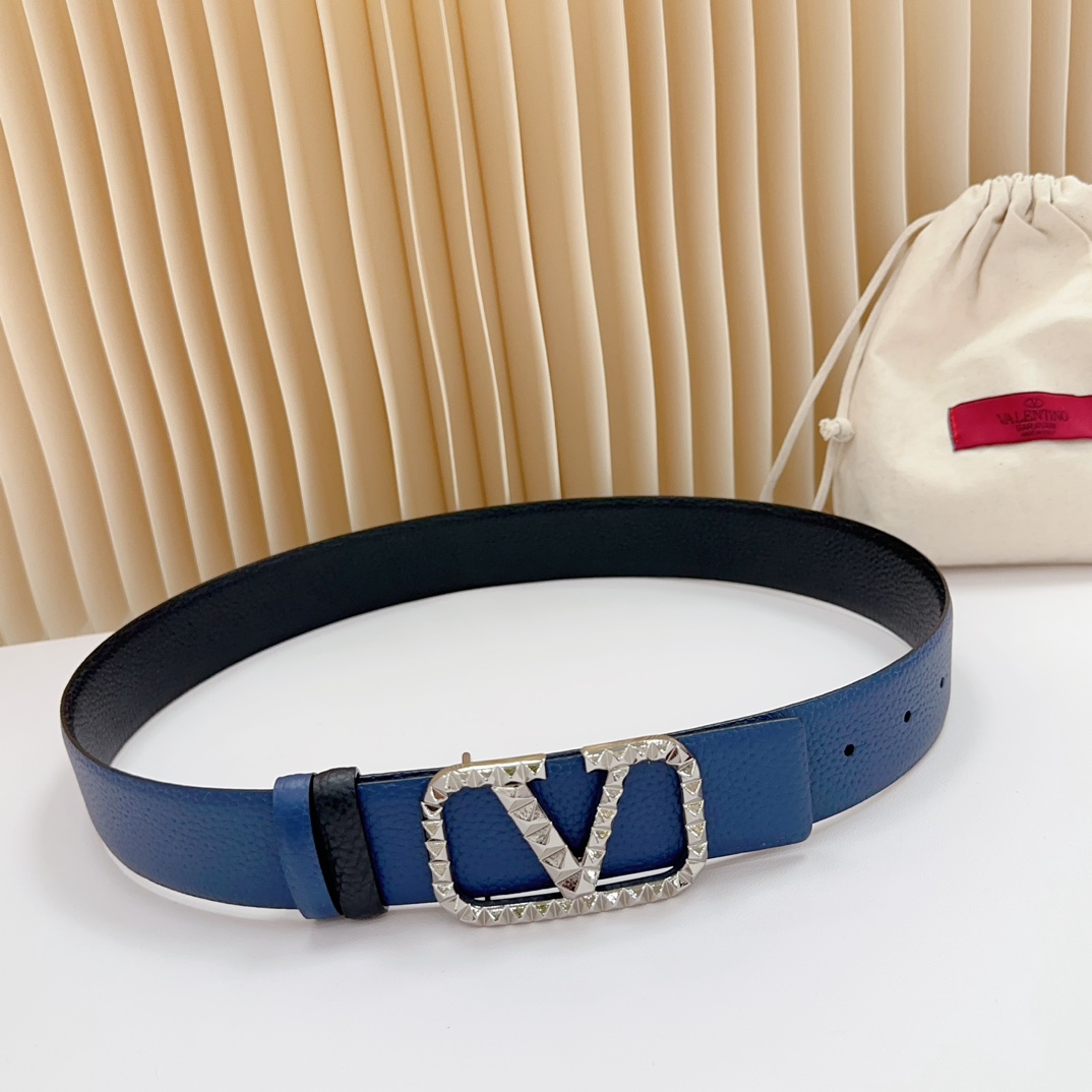 Valentino Leather Belts 1:1 Mirror Version
